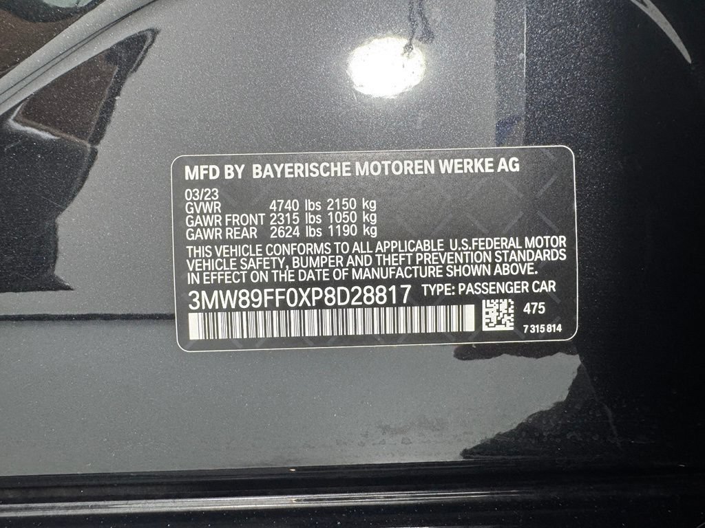 Certified 2023 BMW 330i xDrive Sedan w/ Driving Assistance Package AWD/4WD image 12