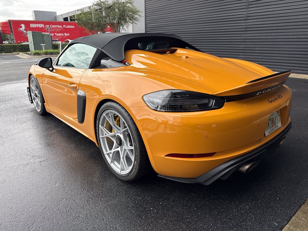 Certified 2024 Porsche 718 Boxster Spyder RS RWD image 3