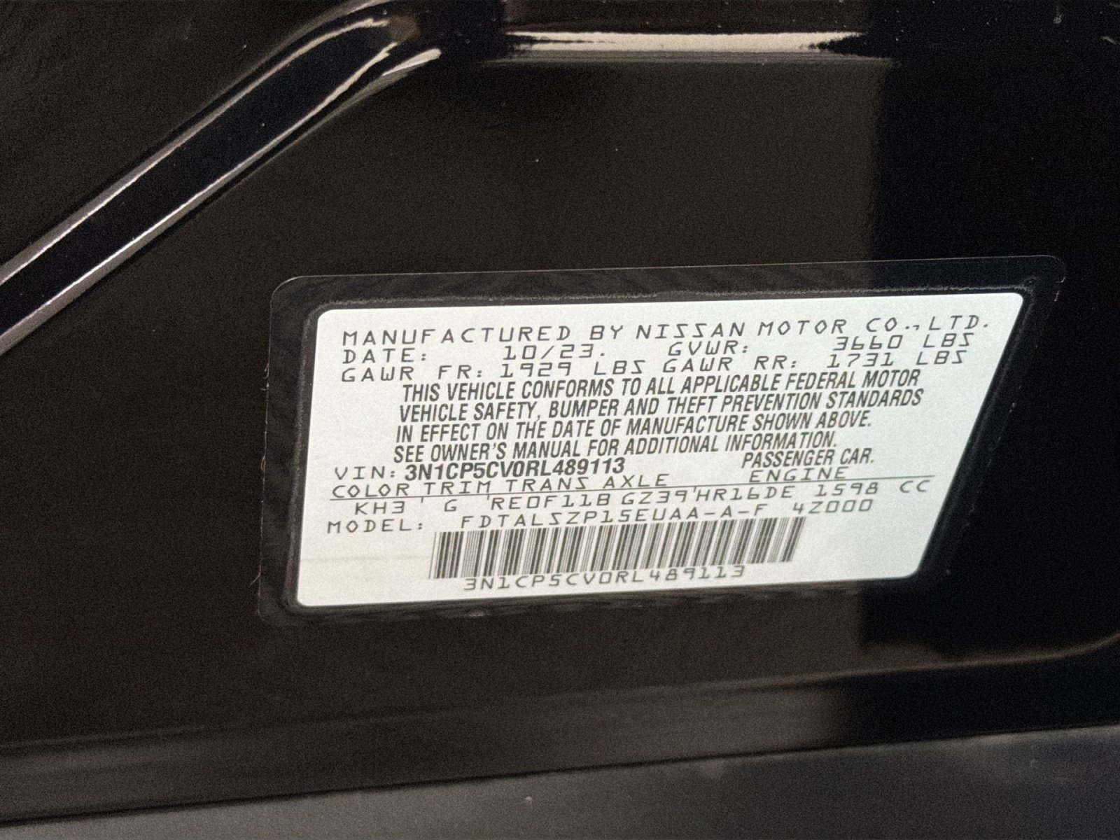Used 2024 Nissan Kicks SV FWD image 27