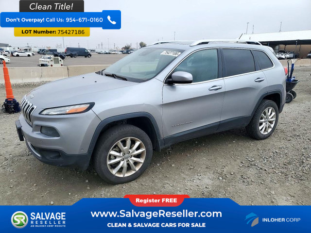 Used 2014 Jeep Cherokee Limited w/ Technology Group AWD/4WD image 1