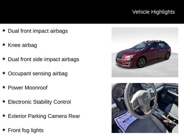 Used 2015 Subaru Impreza 2.0i Sport Premium image 15