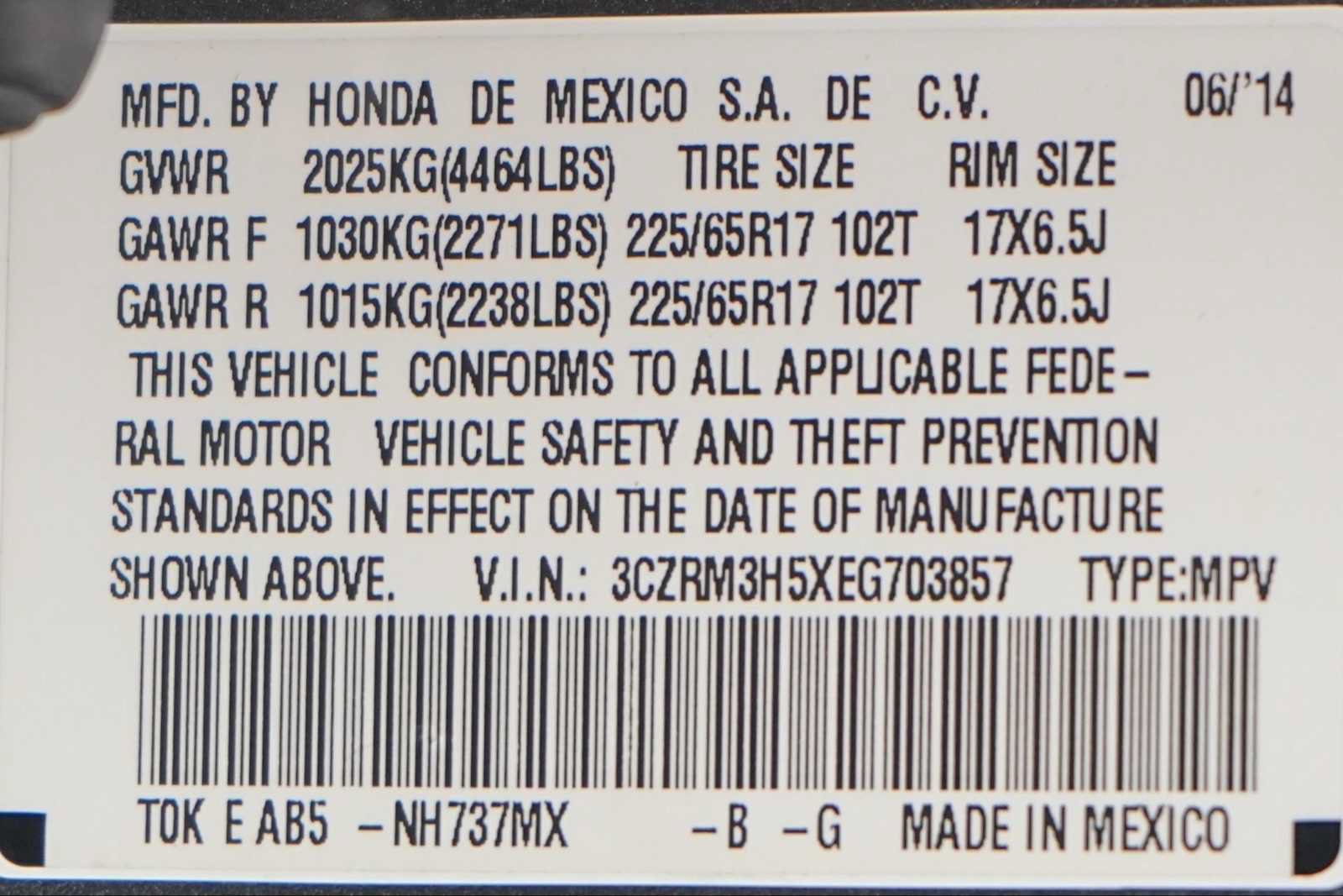 Used 2014 Honda CR-V EX image 30