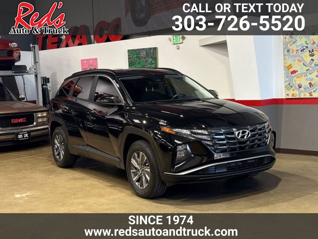 Used 2023 Hyundai Tucson Blue AWD/4WD image 1