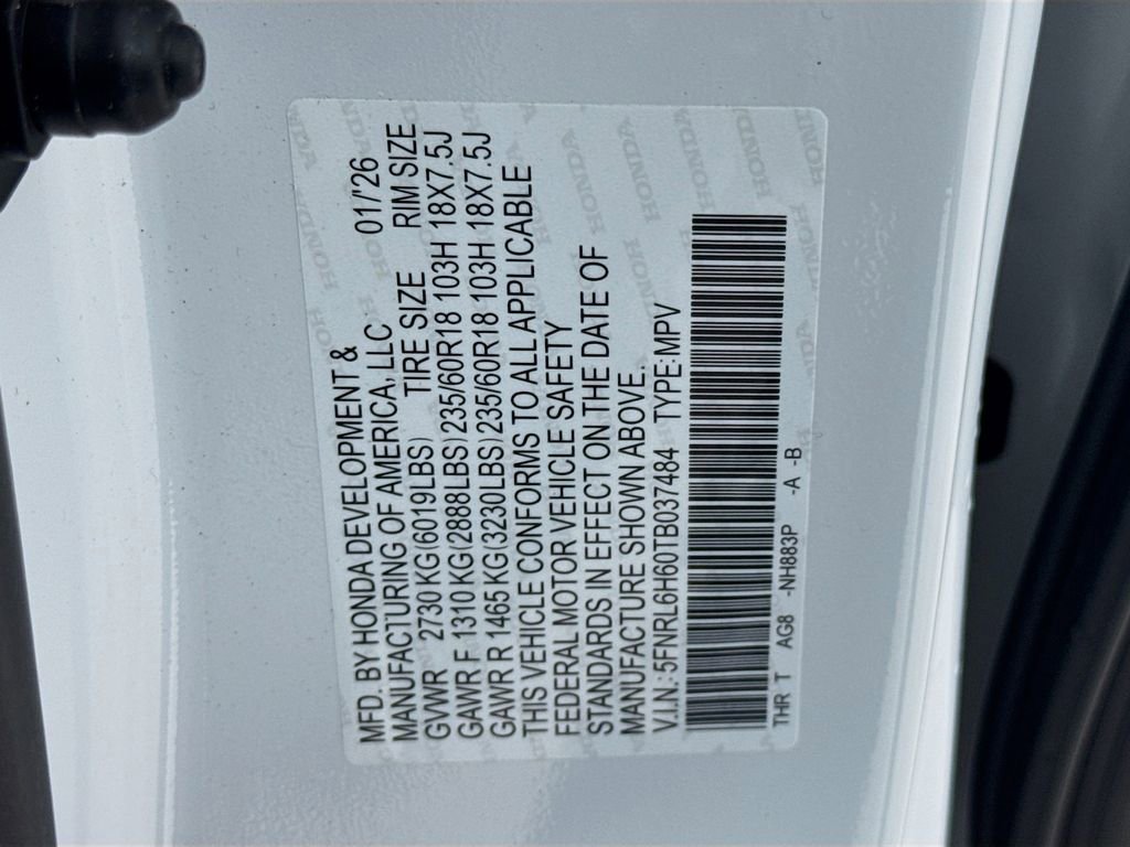 Certified 2026 Honda Odyssey EX-L image 45