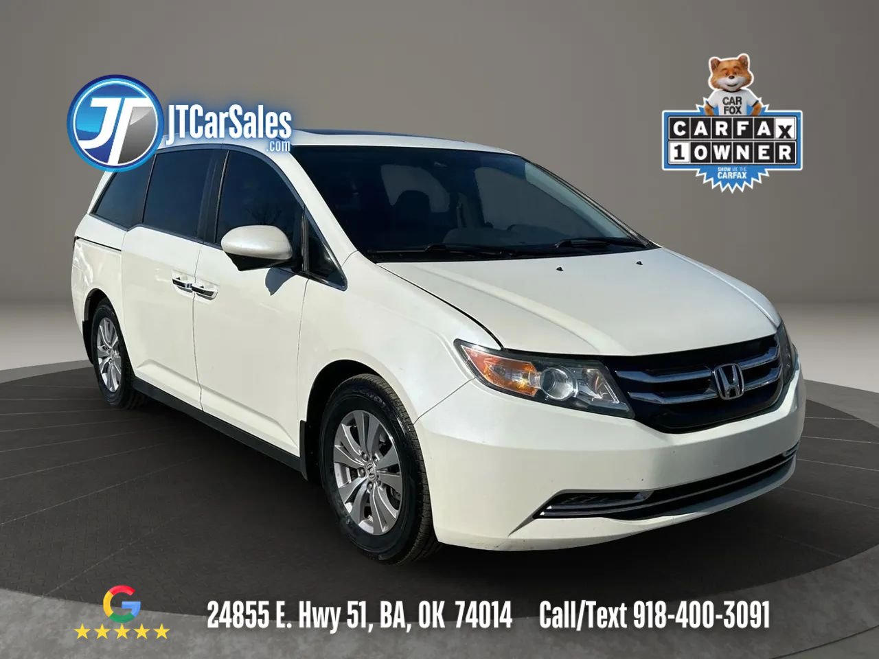 Used 2016 Honda Odyssey EX-L