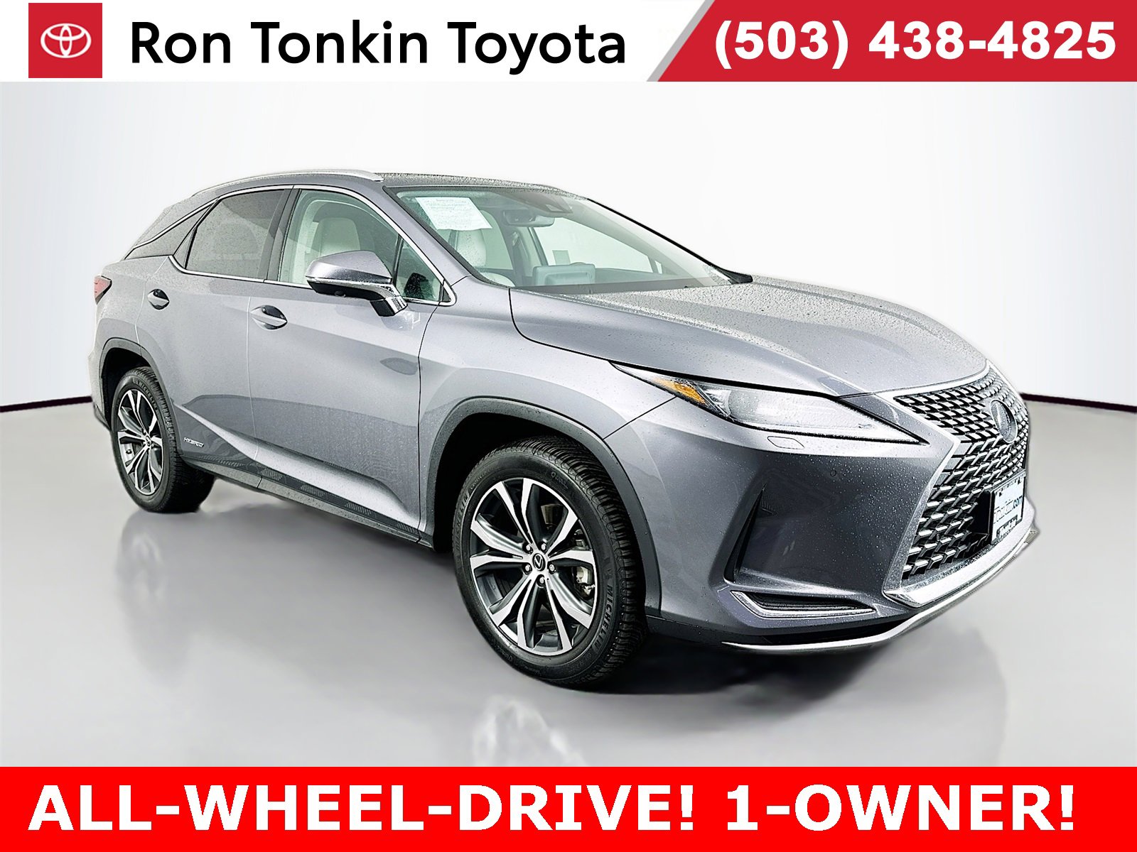 Used 2021 Lexus RX 450h AWD w/ Premium Package