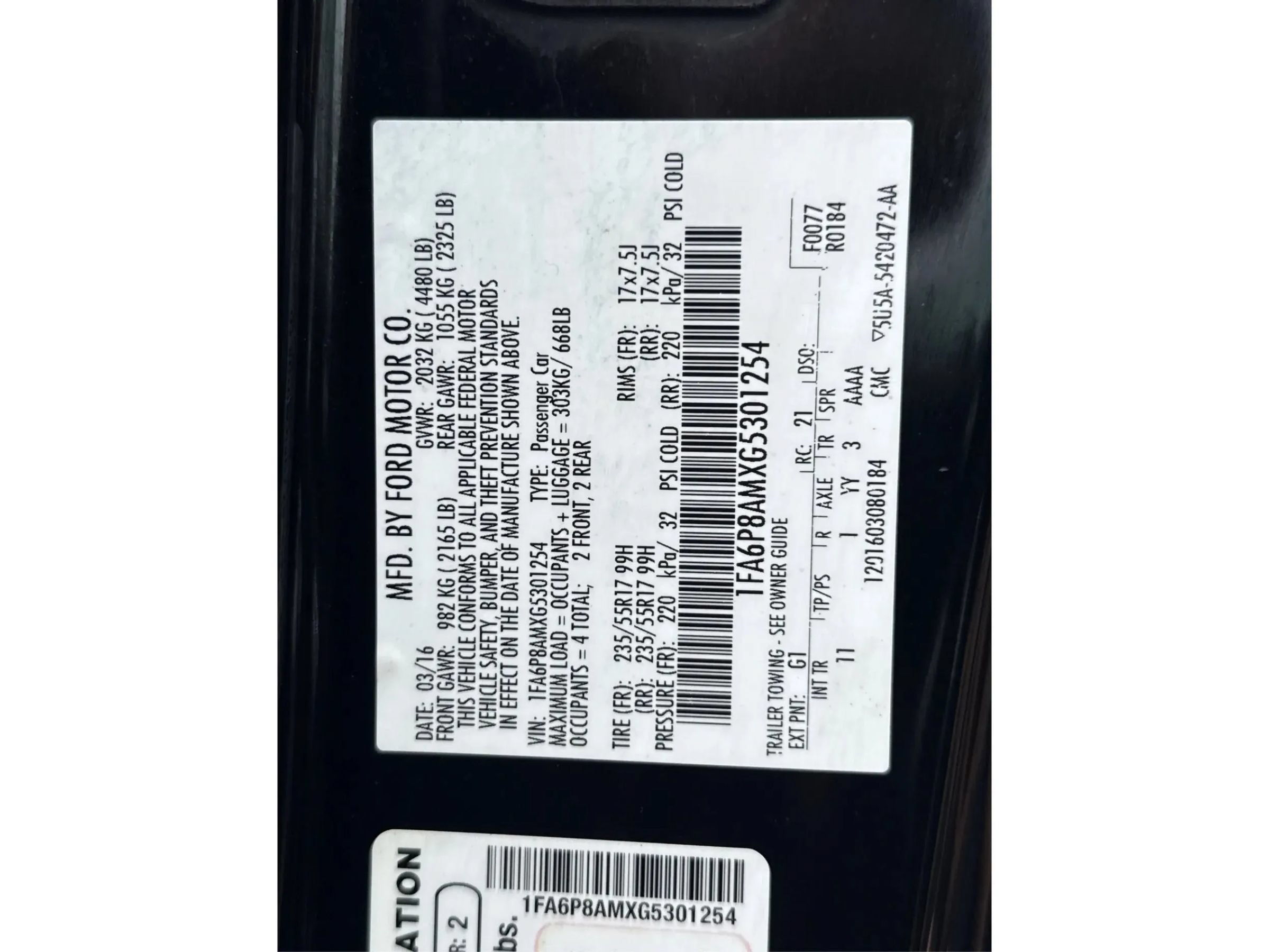 Used 2016 Ford Mustang Coupe RWD image 49