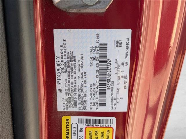 Used 2017 Ford Mustang GT w/ GT Performance Package RWD image 22
