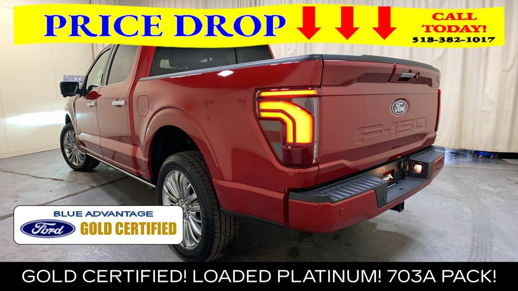 Certified 2024 Ford F150 Platinum w/ Equipment Group 703A Plus AWD/4WD image 5
