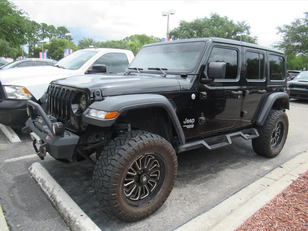 Used 2020 Jeep Wrangler Unlimited Sport AWD/4WD image 2