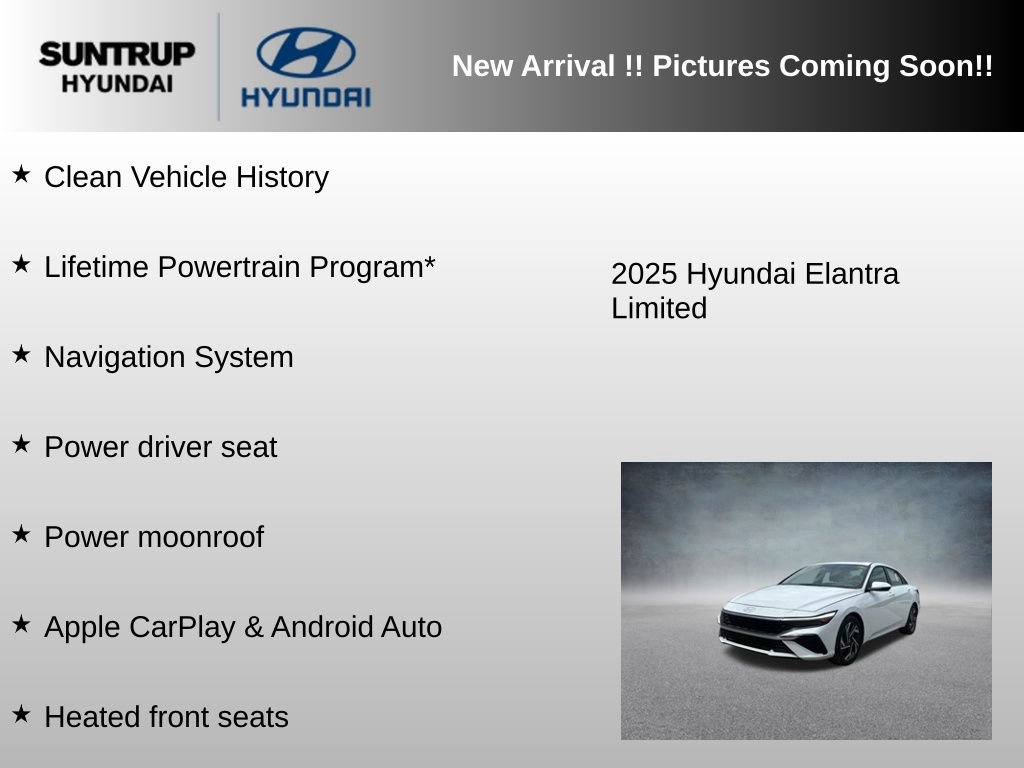 Used 2025 Hyundai Elantra Limited FWD image 5