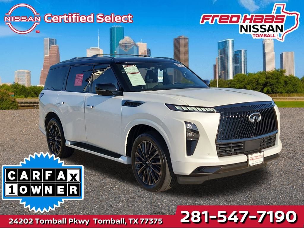 Used 2025 INFINITI QX80 Autograph w/ Autograph Exterior Package