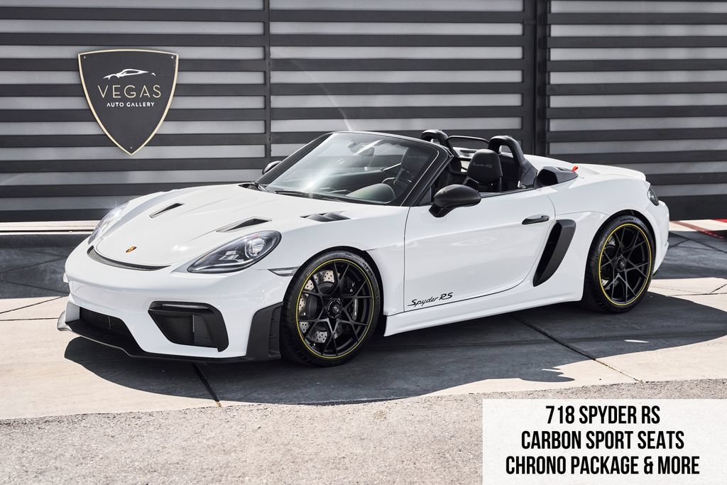 Used 2025 Porsche 718 Boxster Spyder RS RWD image 1