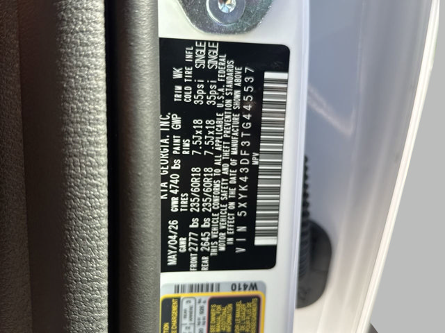 New 2026 Kia Sportage SX FWD image 35