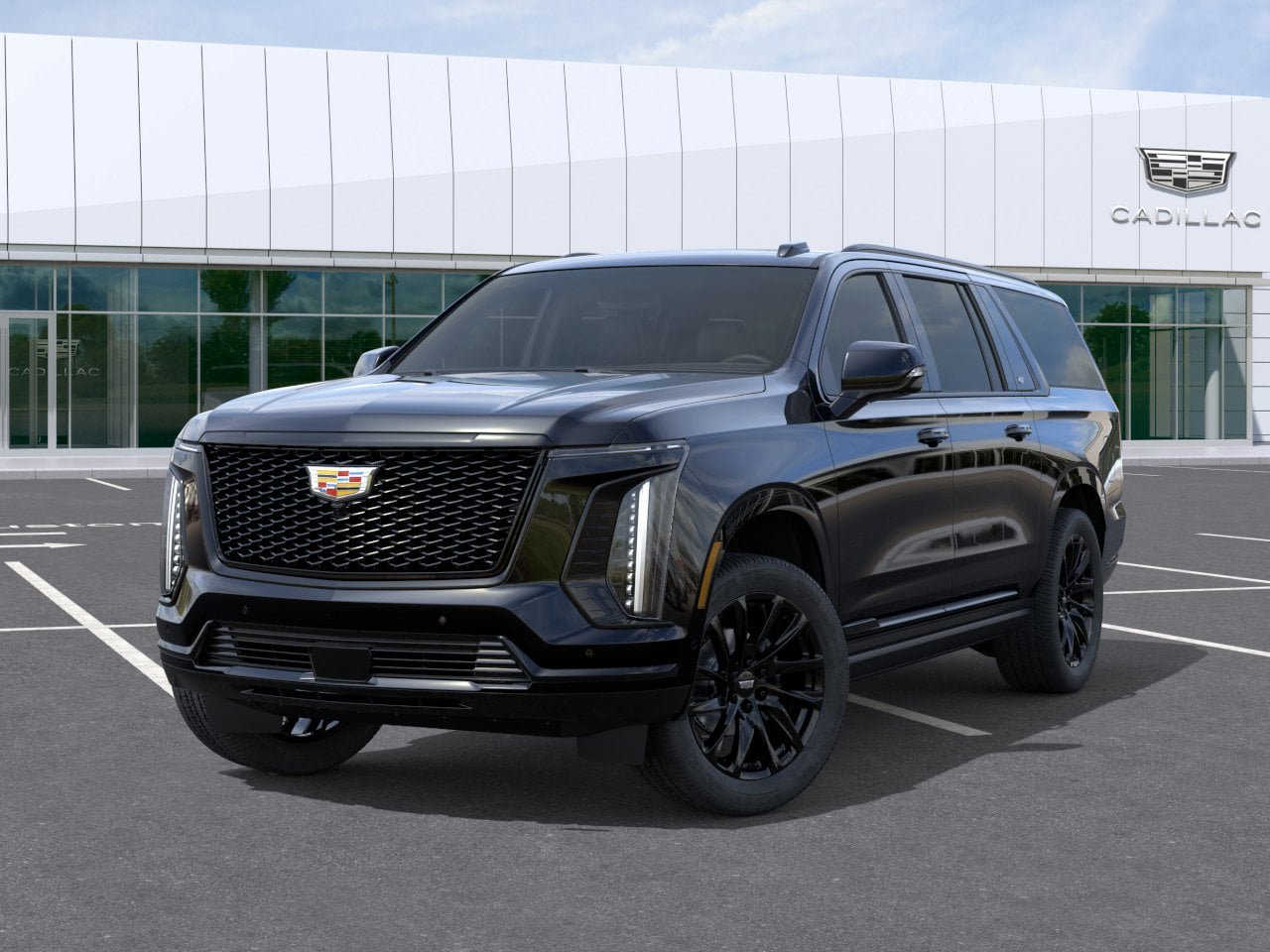 New 2026 Cadillac Escalade ESV Sport w/ LPO, ONYX Package AWD/4WD image 30