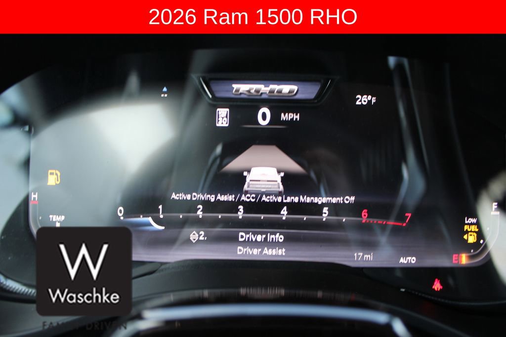 New 2026 RAM 1500 RHO w/ RHO Level 1 Equipment Group image 47