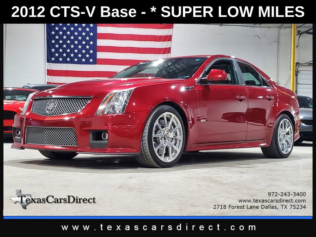 Used 2012 Cadillac CTS V