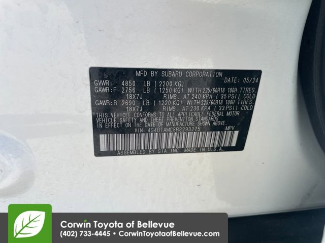 Used 2024 Subaru Outback Limited AWD/4WD image 23