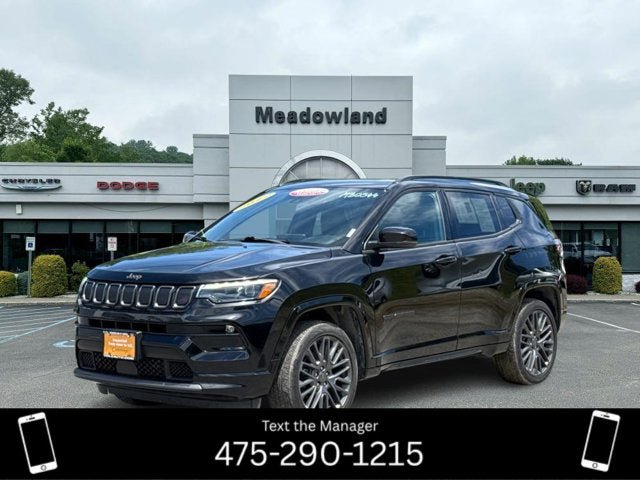 Certified 2022 Jeep Compass High Altitude AWD/4WD image 1