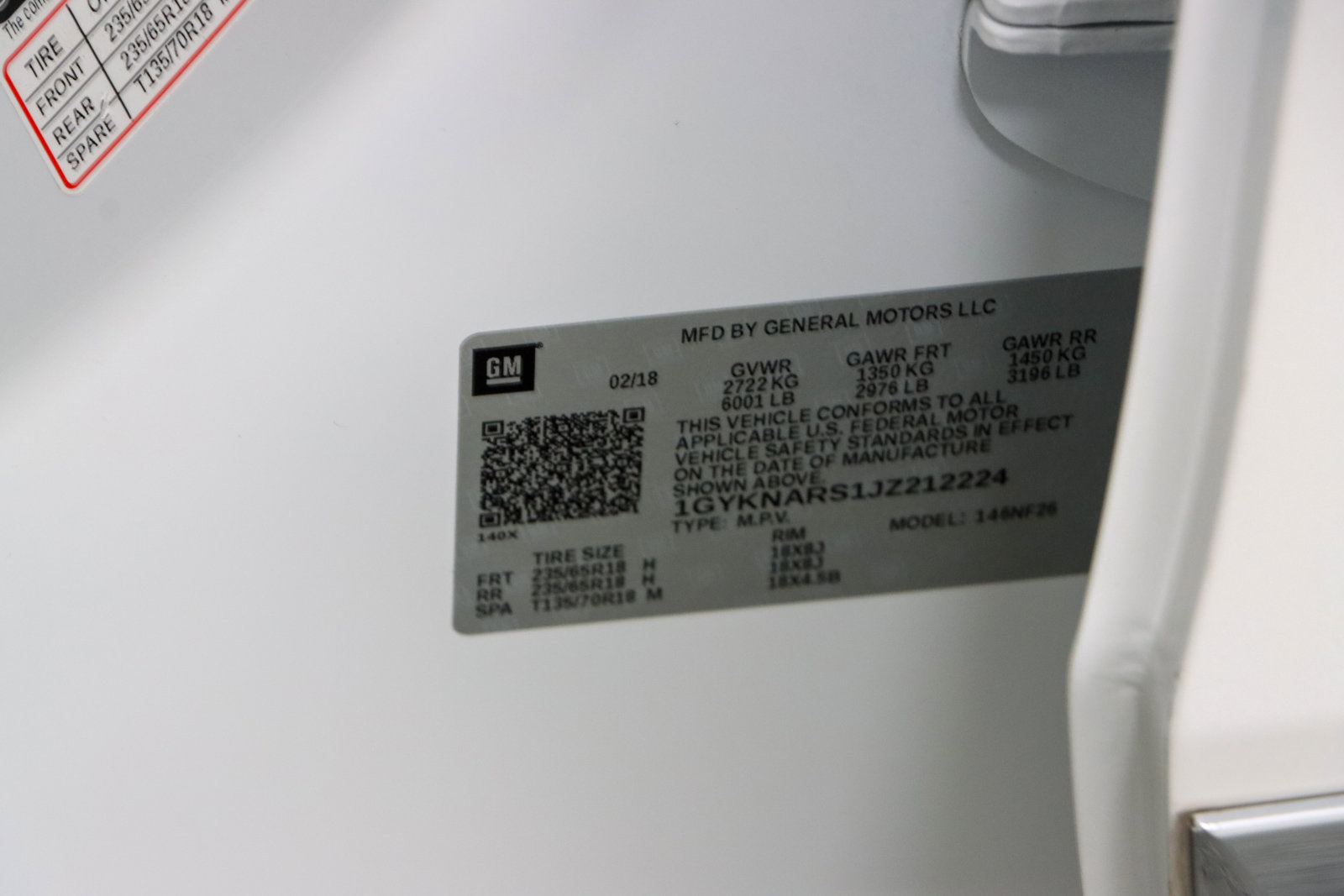 Used 2018 Cadillac XT5 FWD w/ LPO, Wheel Lock Package image 33