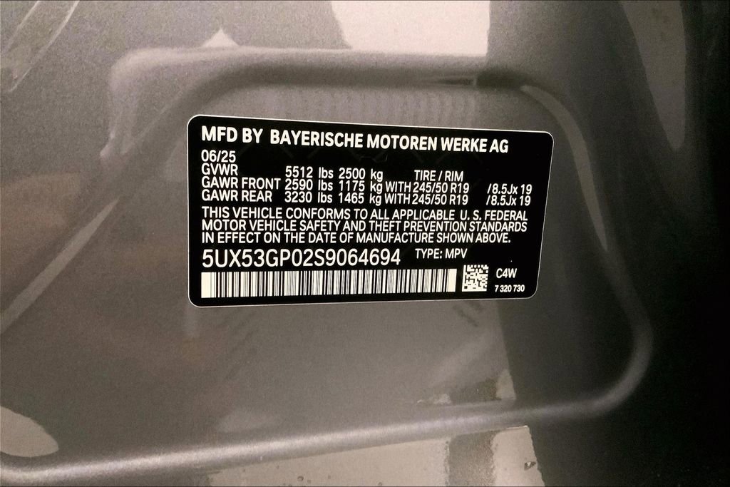 New 2025 BMW X3 xDrive30i w/ Premium Package image 10