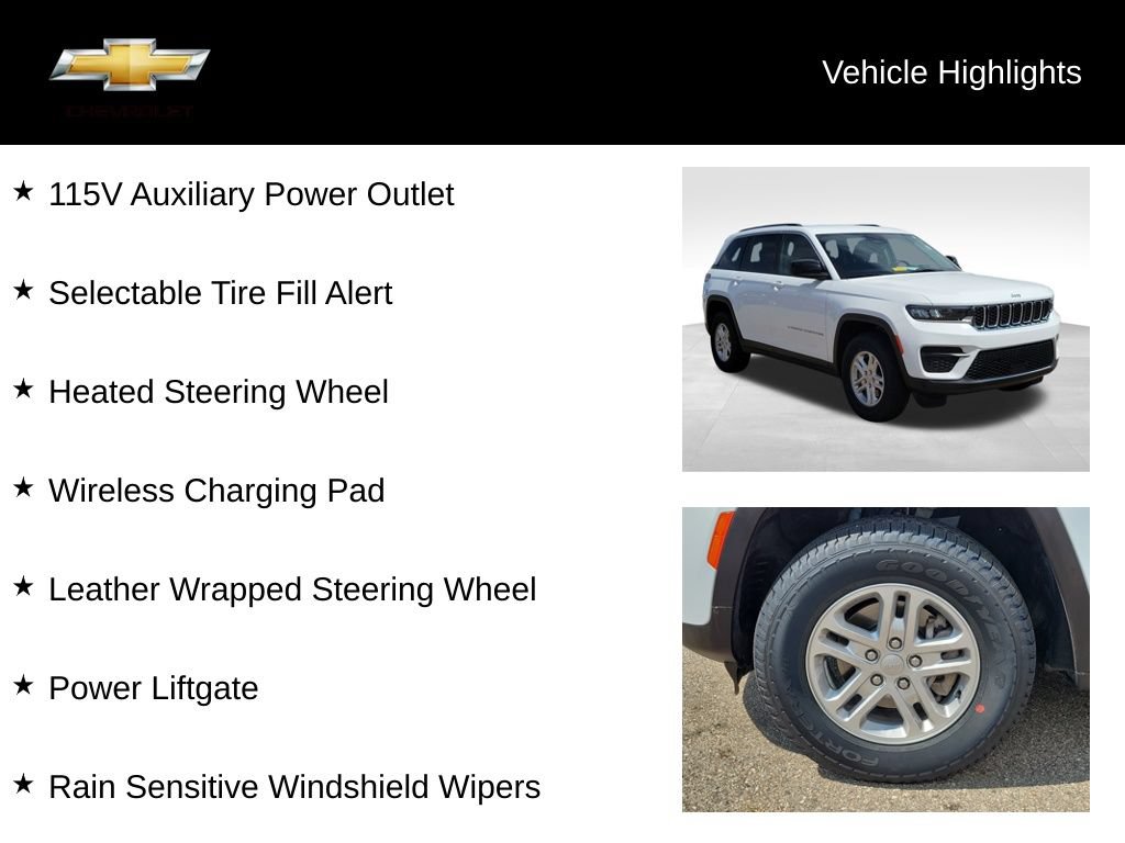 Used 2022 Jeep Grand Cherokee Laredo w/ Luxury Tech Group I AWD/4WD image 20