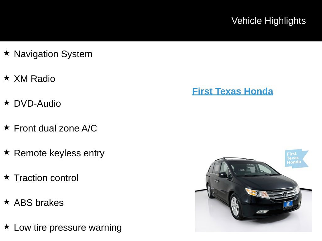 Used 2012 Honda Odyssey Touring image 9