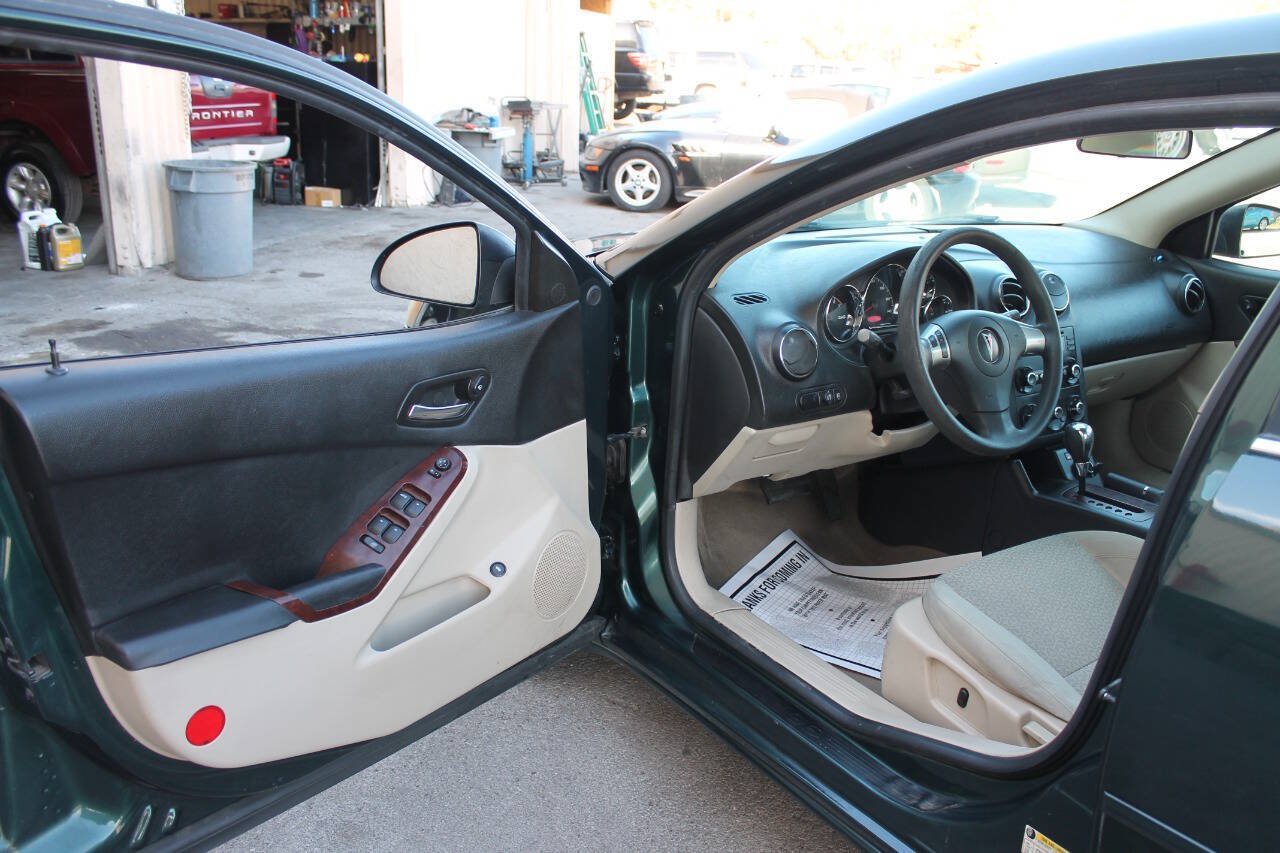 Used 2007 Pontiac G6 Sedan w/ Sport Package FWD image 21