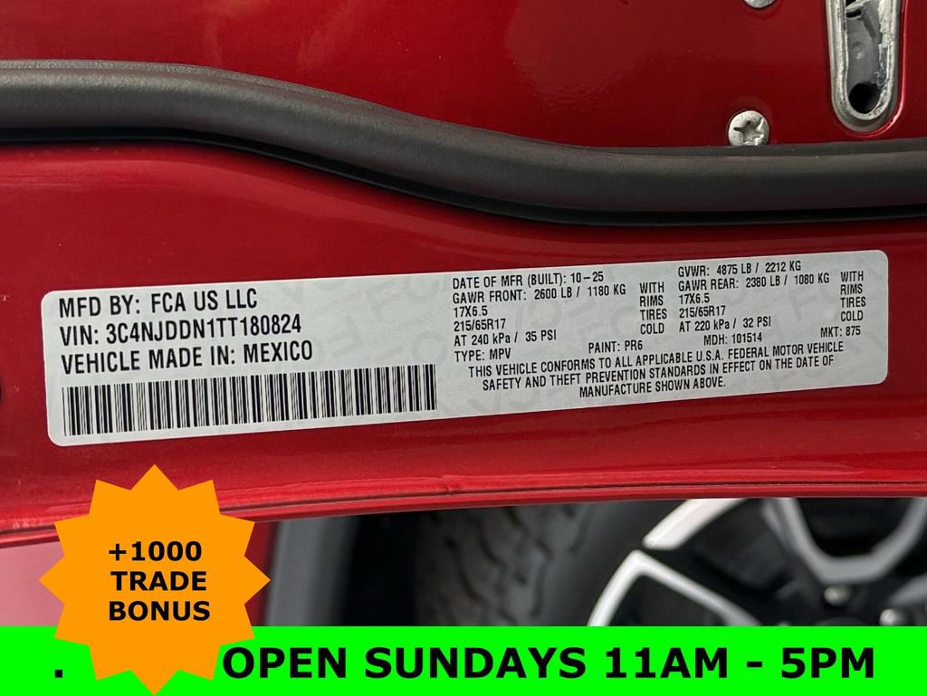 New 2026 Jeep Compass Trailhawk image 29