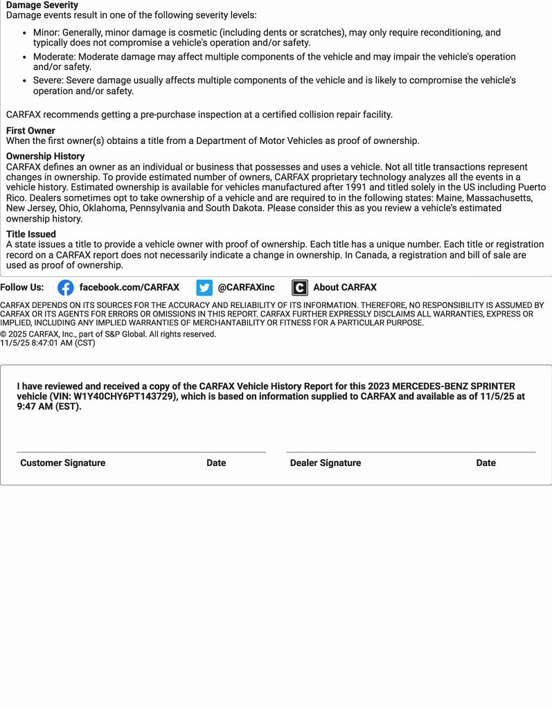 Used 2023 Mercedes-Benz Sprinter 2500 image 27