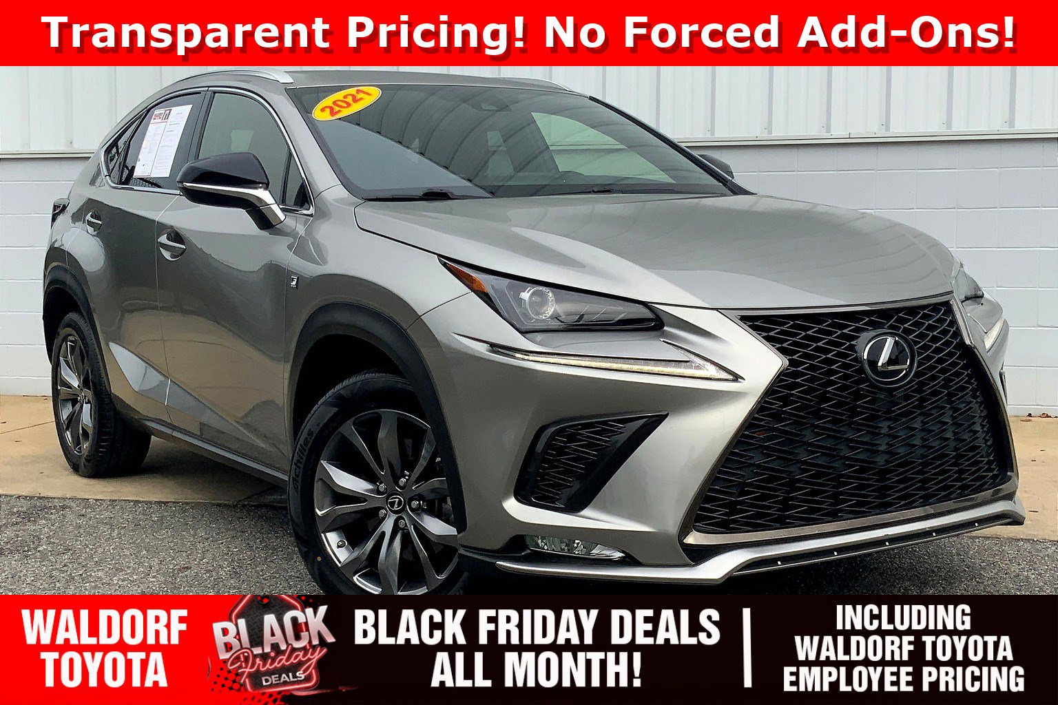 Used 2021 Lexus NX 300 F Sport
