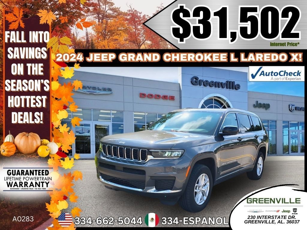 Used 2024 Jeep Grand Cherokee L Laredo