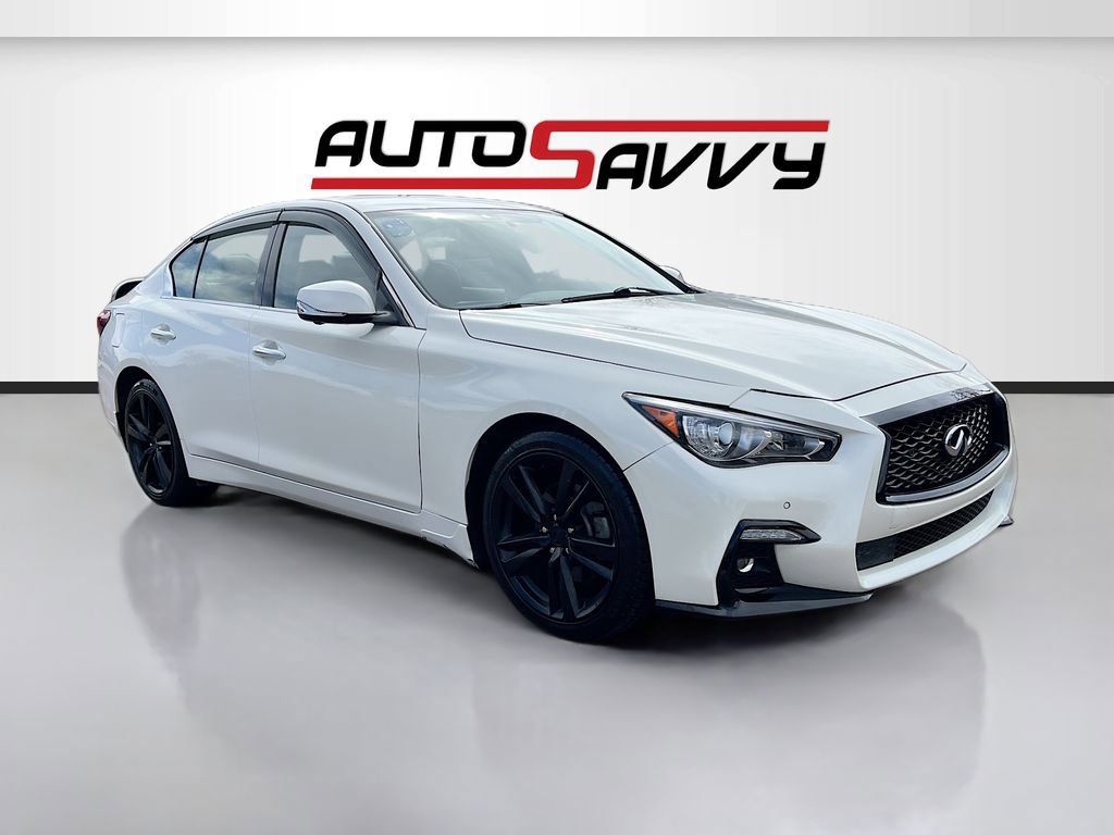 Used 2021 INFINITI Q50 Signature Edition w/ Cargo Package image 1