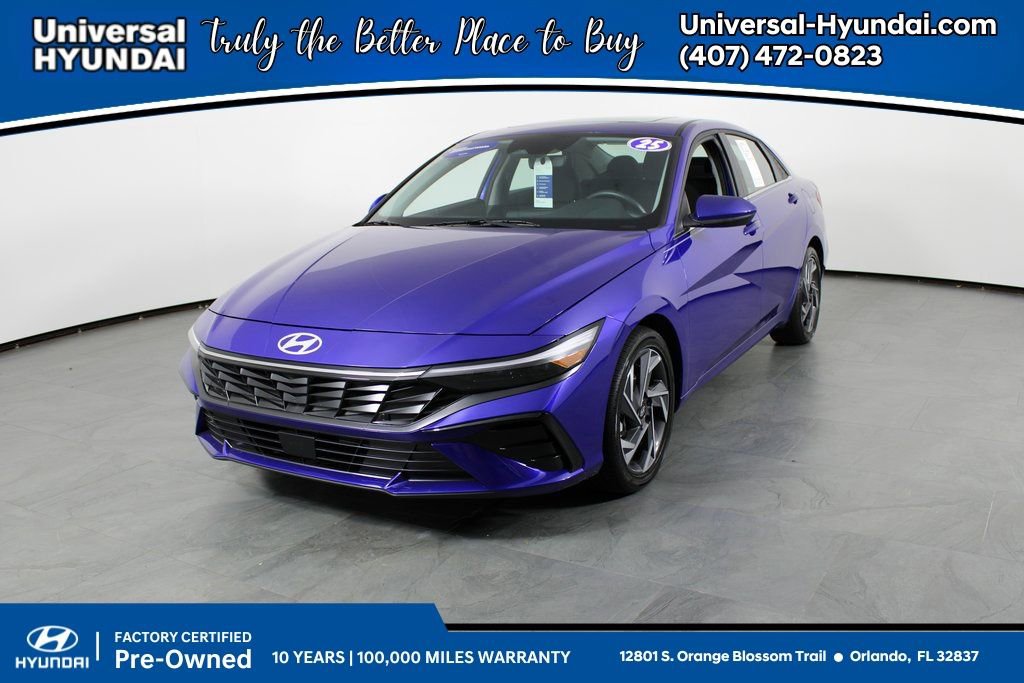 Certified 2025 Hyundai Elantra SEL