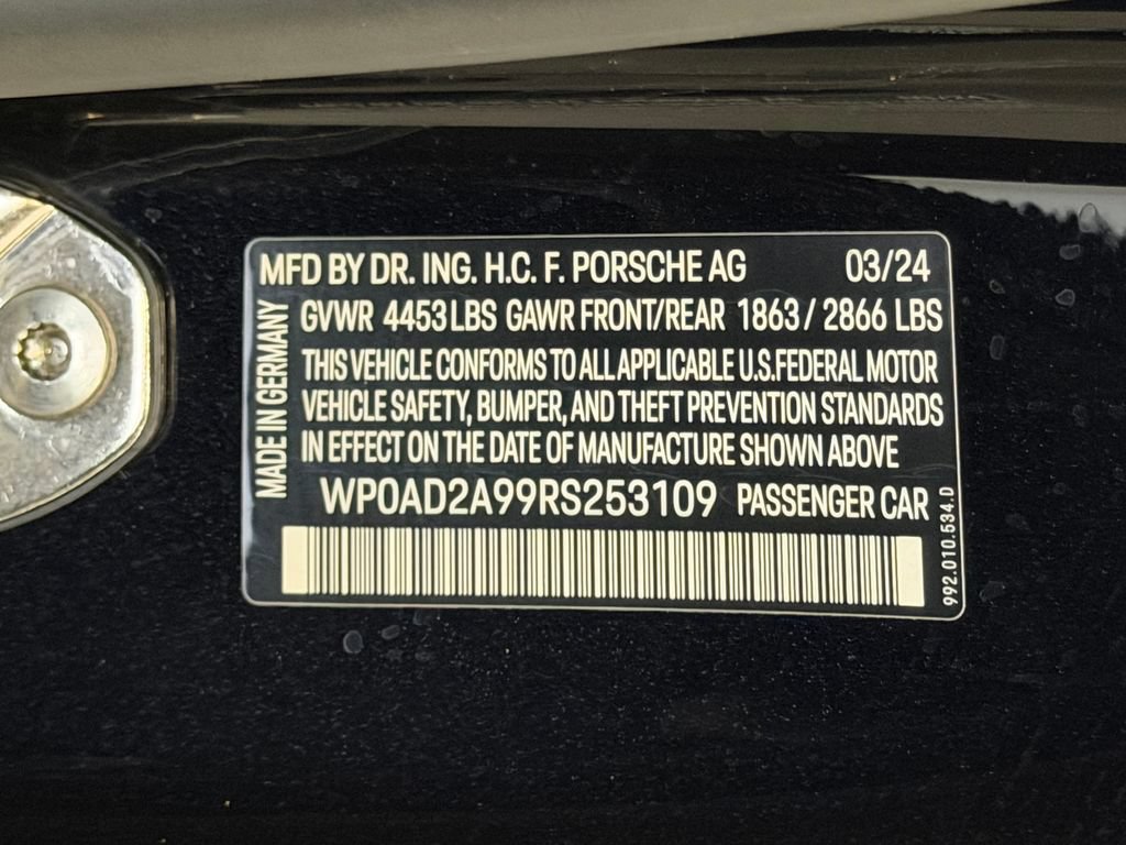 Certified 2024 Porsche 911 Turbo S AWD/4WD image 26