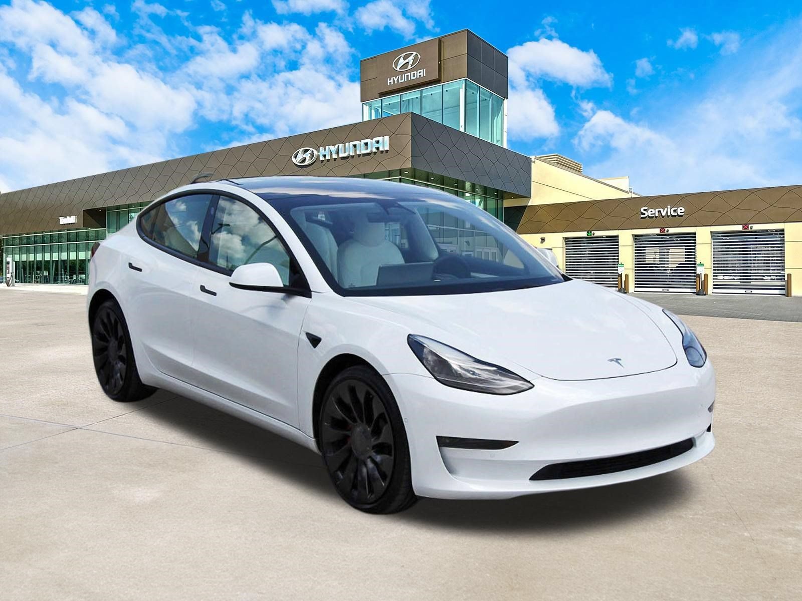 Used 2022 Tesla Model 3 Performance AWD/4WD image 3