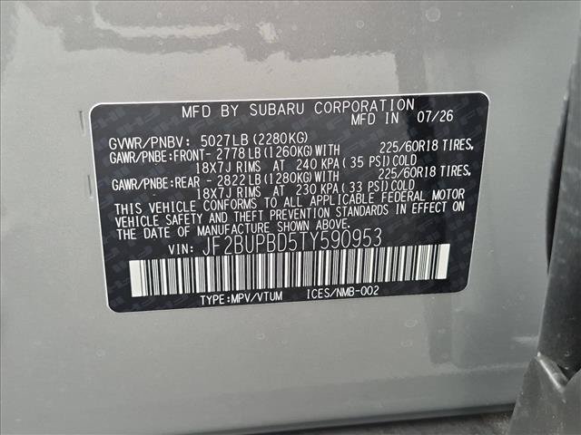New 2026 Subaru Outback Premium AWD/4WD image 18