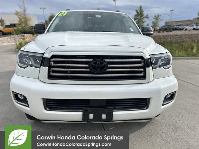 Used 2021 Toyota Sequoia Nightshade w/ Safety & Convenience Package video 2