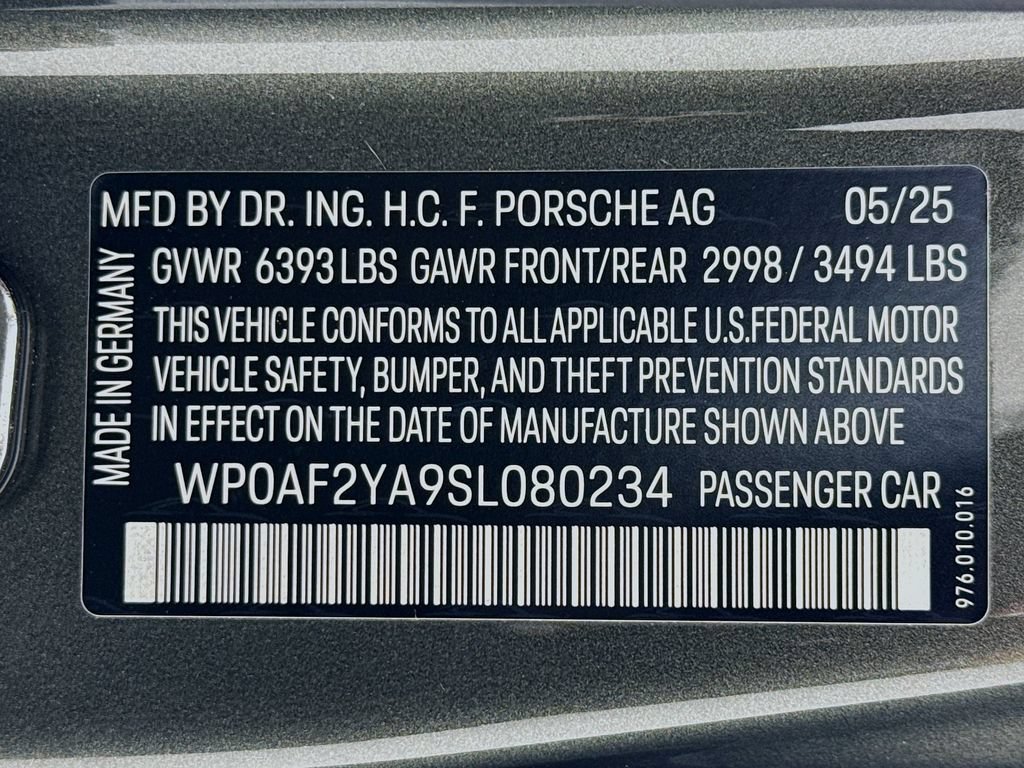 Certified 2025 Porsche Panamera Turbo AWD/4WD image 33