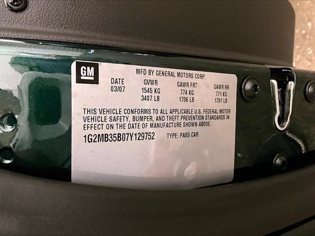 Used 2007 Pontiac Solstice Convertible w/ Premium Package RWD image 30