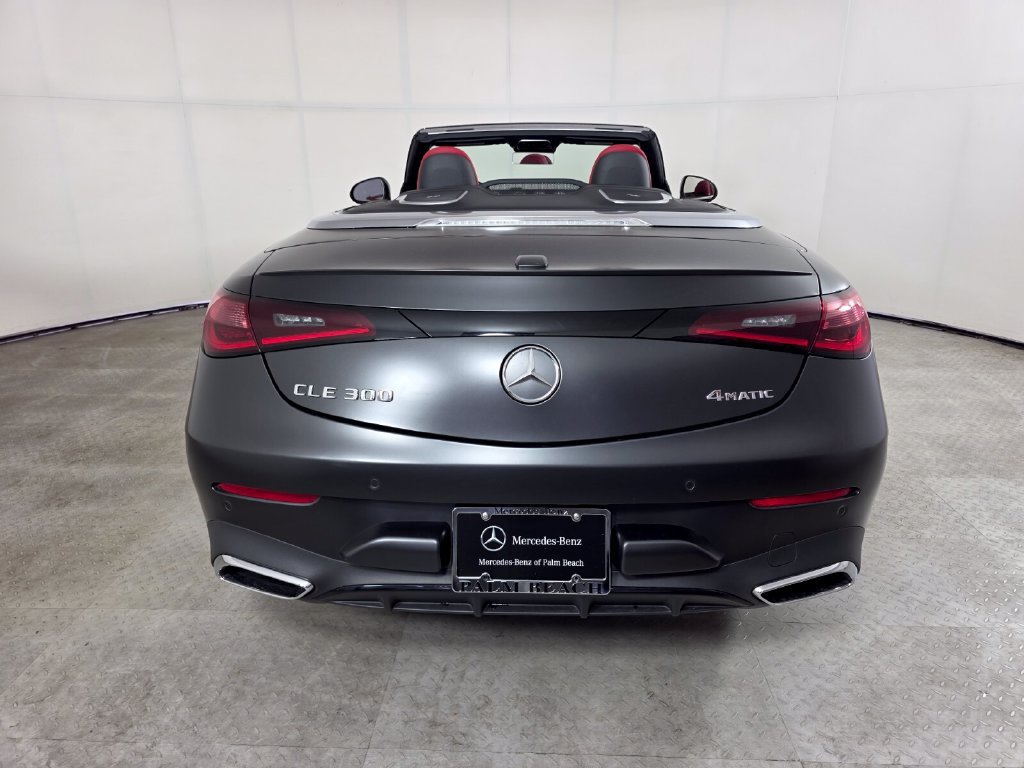 Certified 2024 Mercedes-Benz CLE 300 4MATIC Cabriolet w/ Night Package image 5