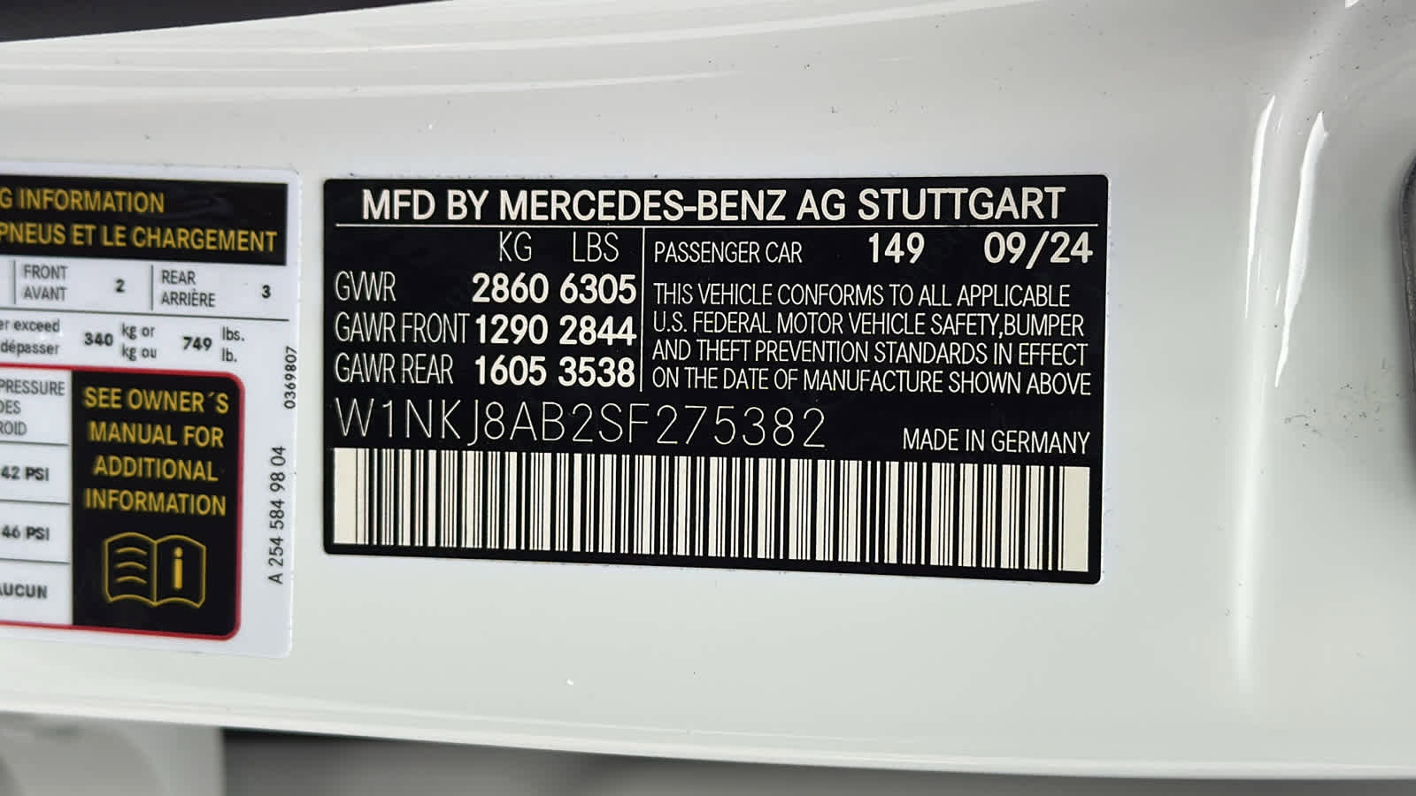 New 2025 Mercedes-Benz GLC 63 AMG S image 14