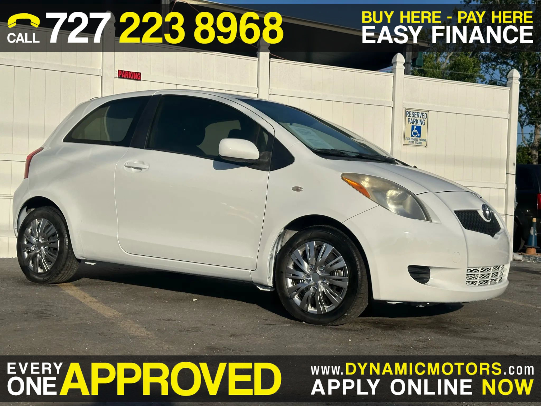 Used 2007 Toyota Yaris 2-Door Hatchback