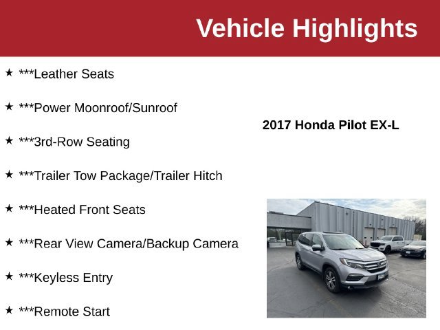 Used 2017 Honda Pilot EX-L image 10