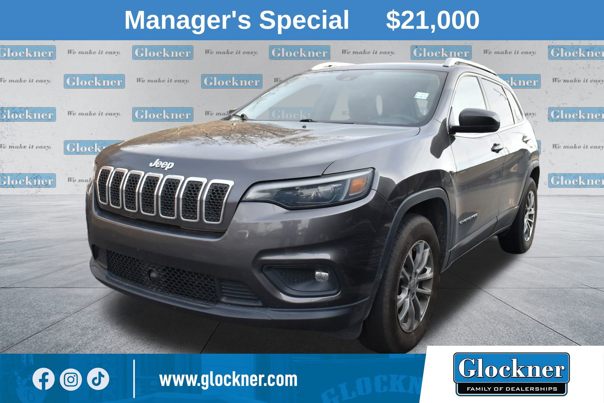 Used 2021 Jeep Cherokee Latitude Lux w/ Comfort/Convenience Group