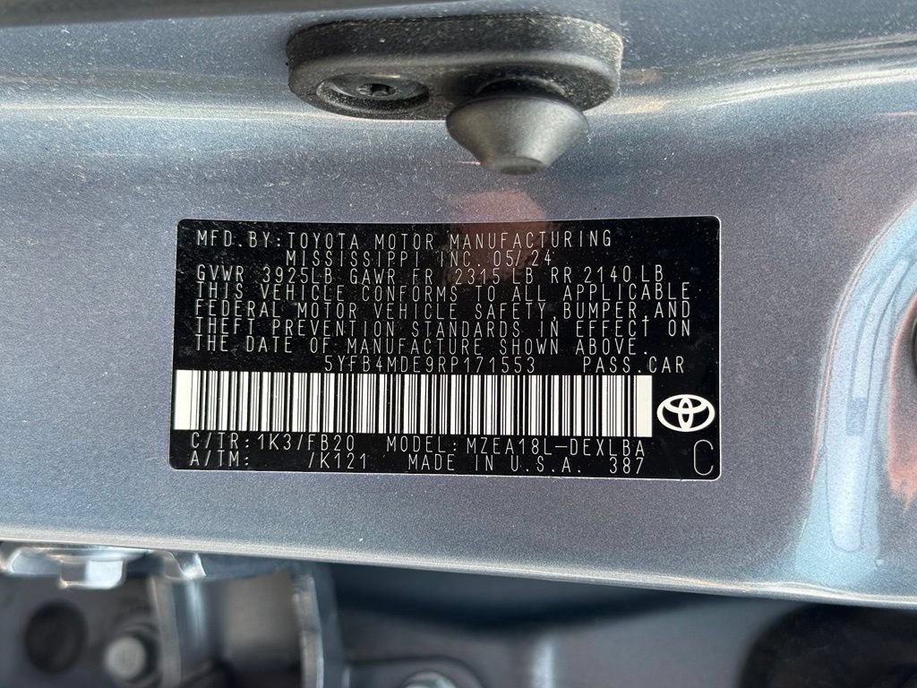 Certified 2024 Toyota Corolla LE FWD image 27
