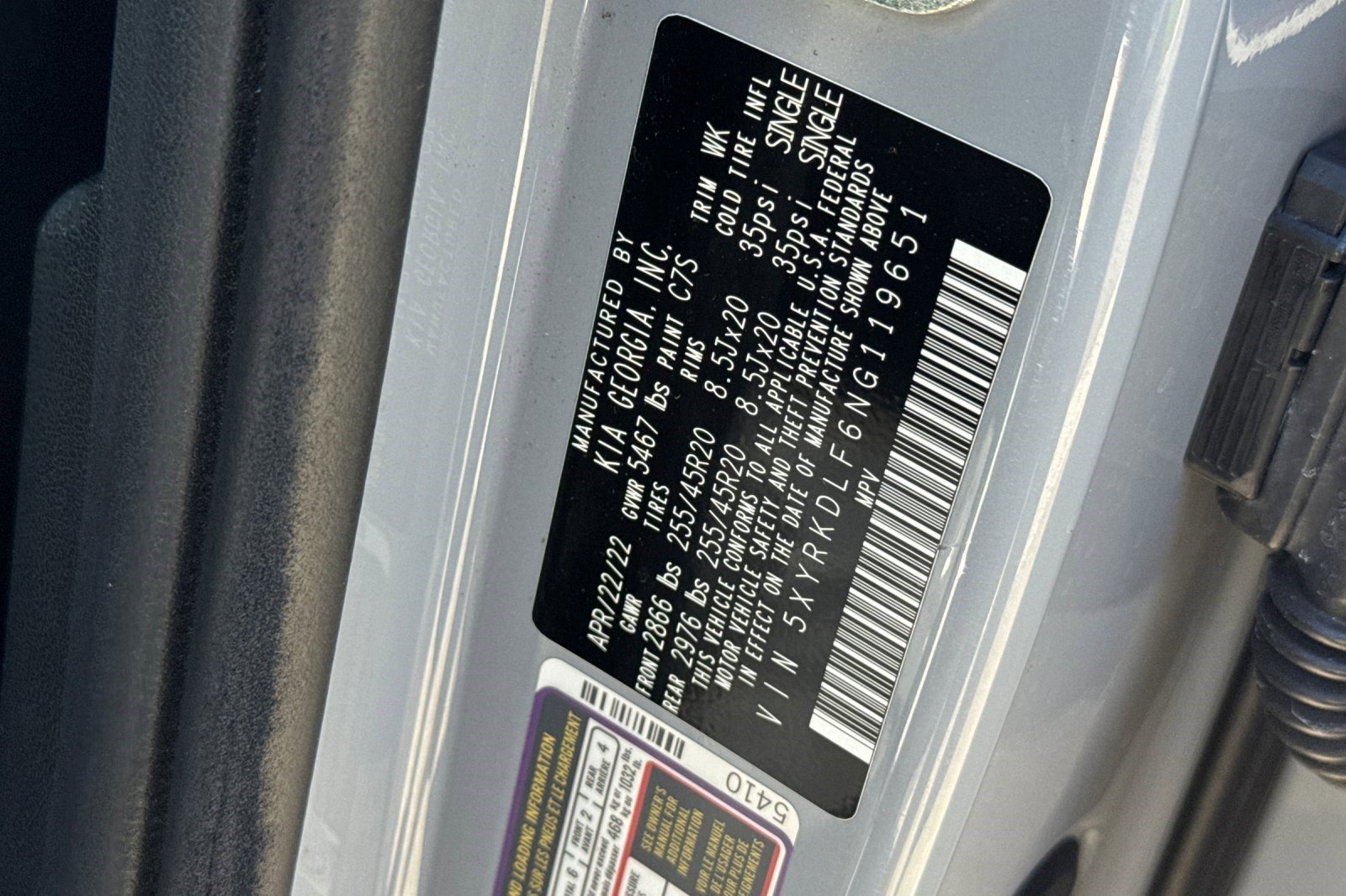 Used 2022 Kia Sorento SX image 22