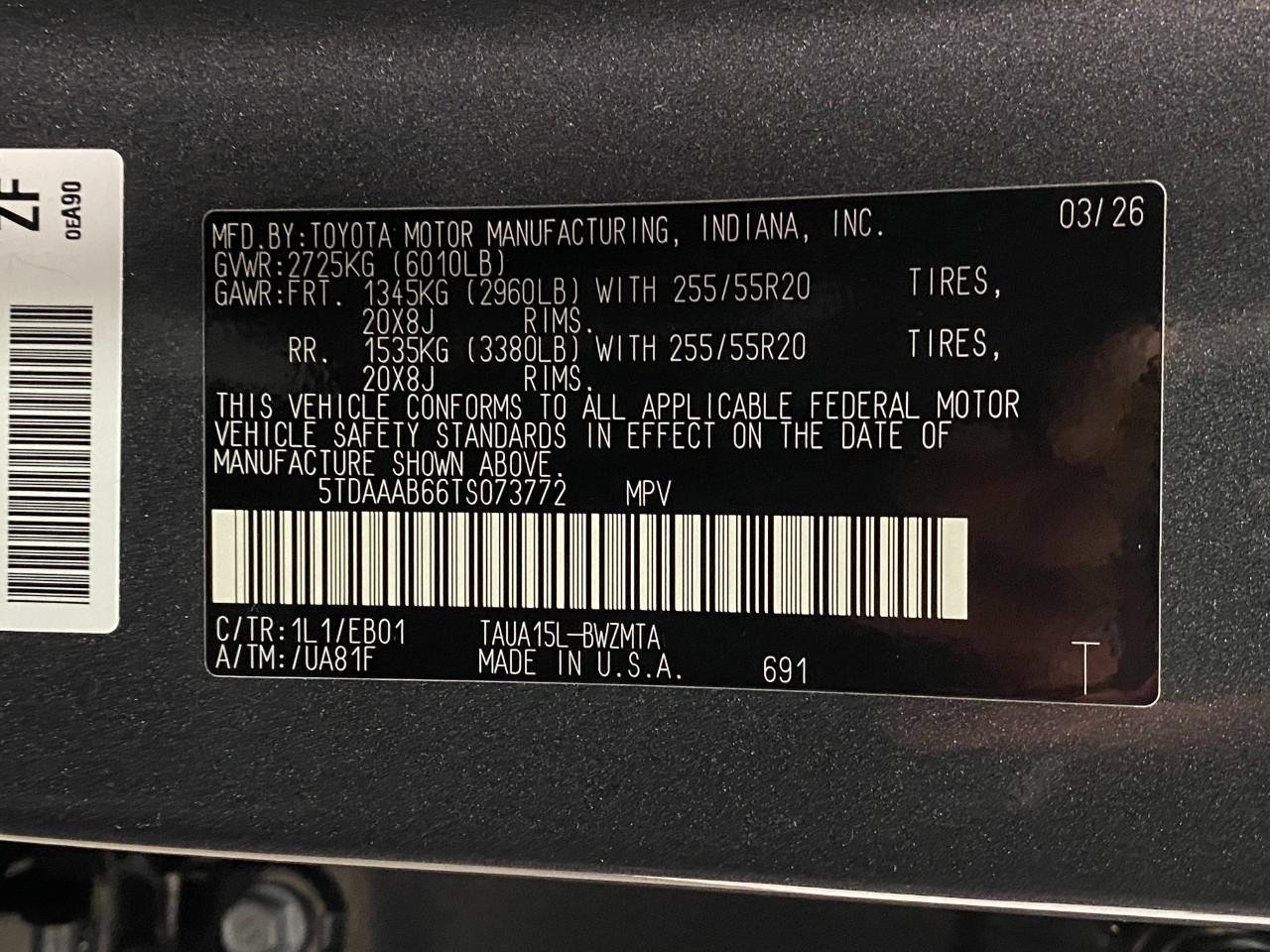 New 2026 Lexus TX 350 AWD image 36