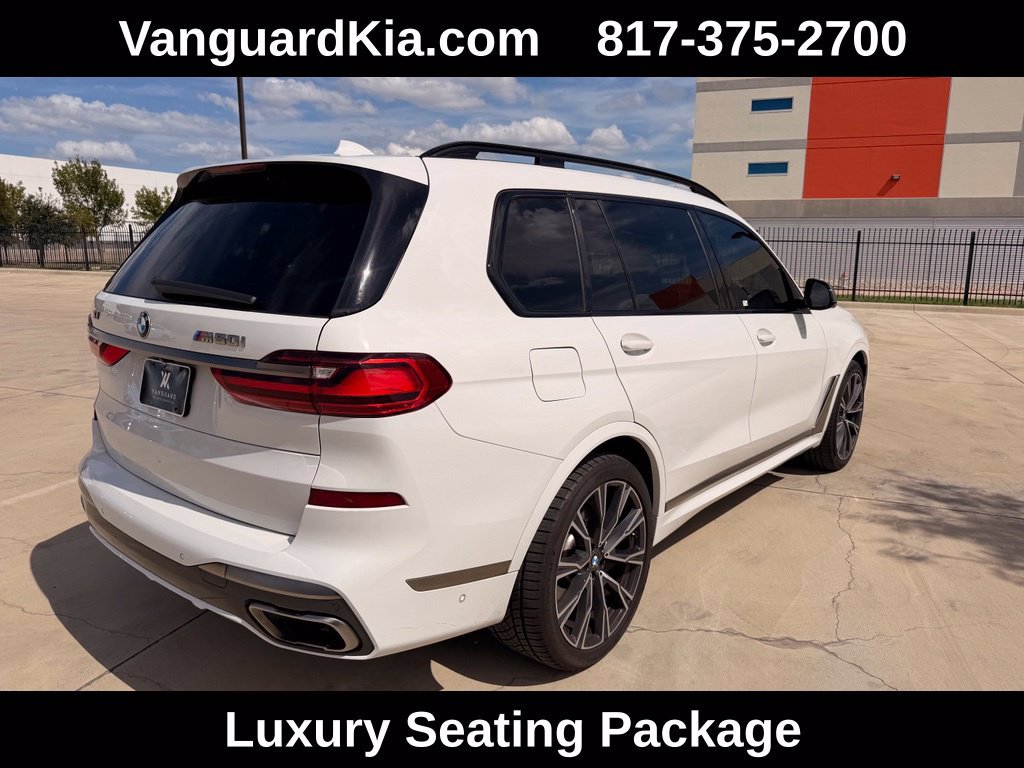 Used 2021 BMW X7 M50i w/ Executive Package AWD/4WD image 4