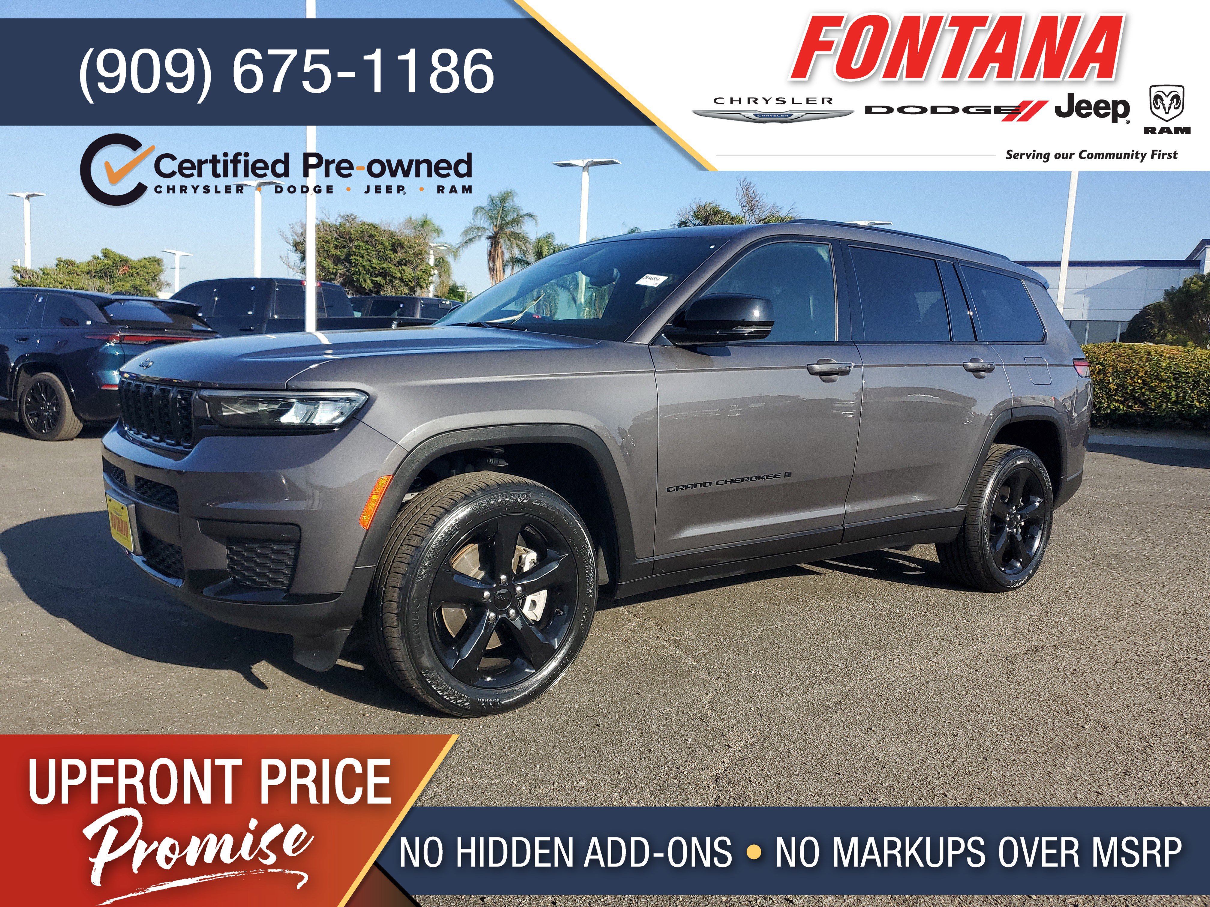 Certified 2023 Jeep Grand Cherokee L Laredo image 1